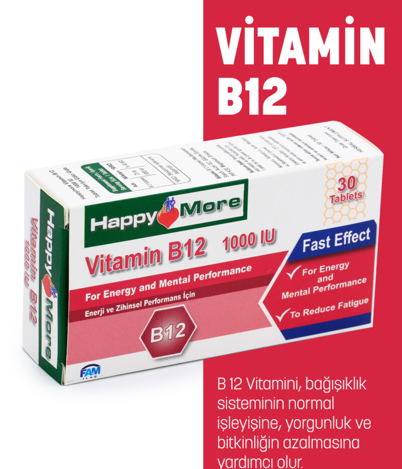 HappyMore B12 Vitamin