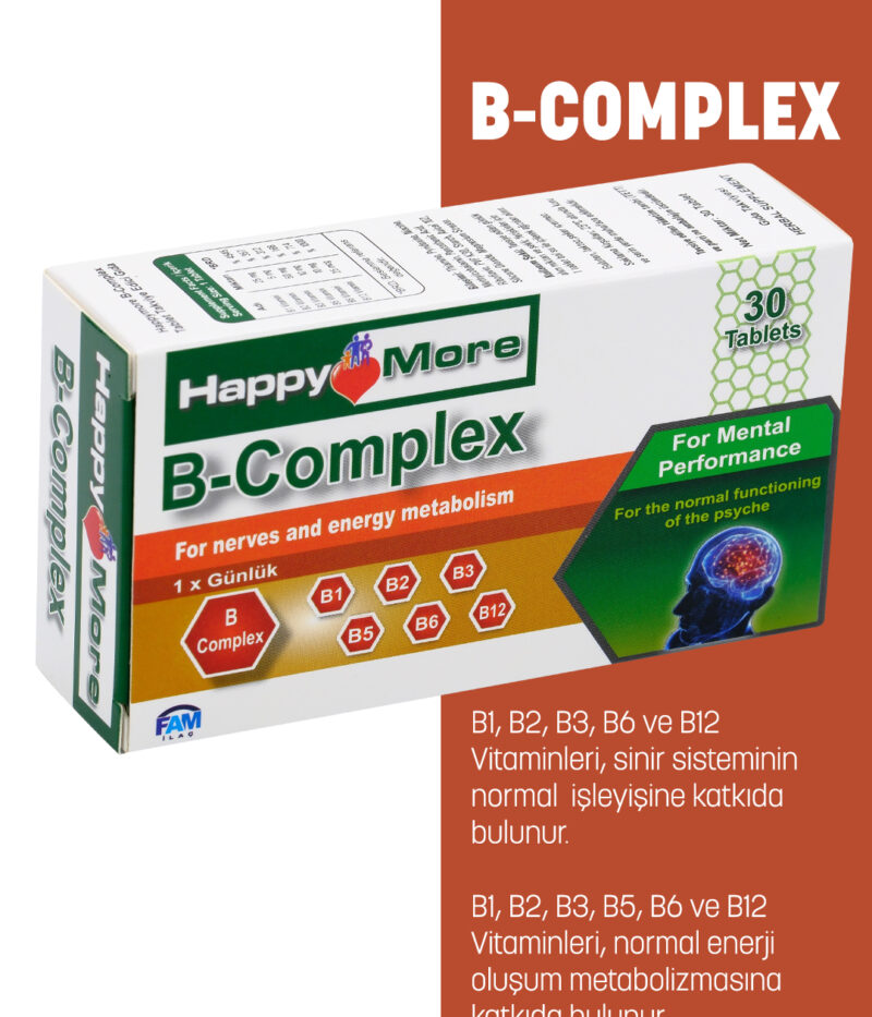 HappyMore B Complex