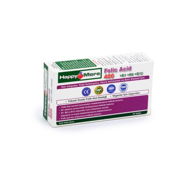HappyMore Vitamin Folic Acid - Görsel 3