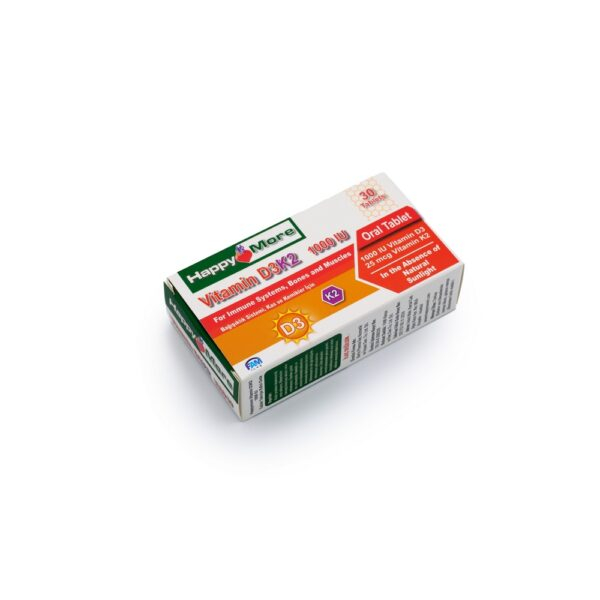 HappyMore Vitamin D3K2 - Görsel 4