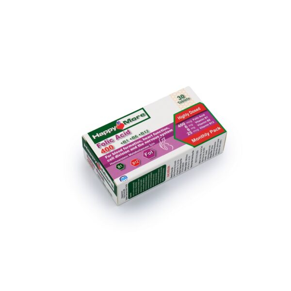 HappyMore Vitamin Folic Acid - Görsel 4