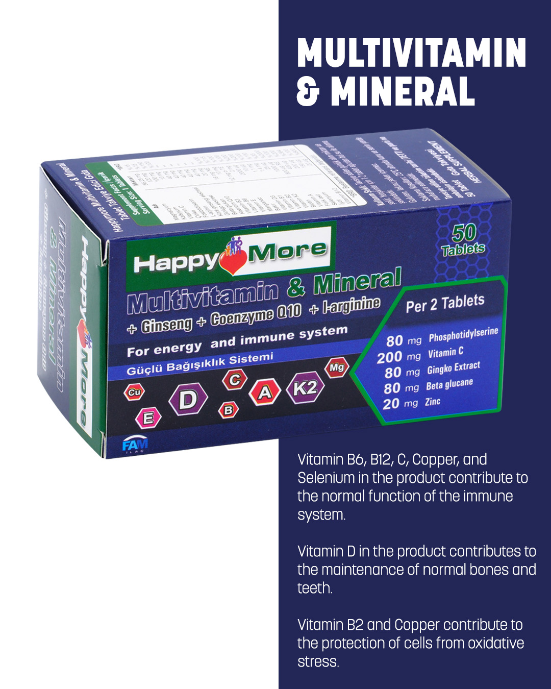 HappyMore Multivitamin and Mineral